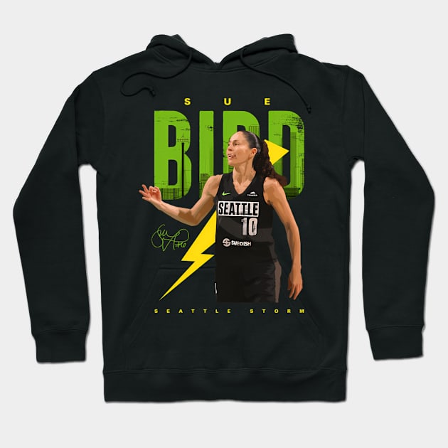 Sue Bird Hoodie by caravalo